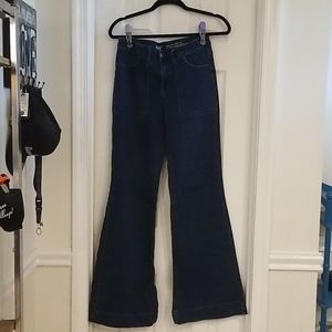 Mossimo high rise wide leg bell bottom jeans